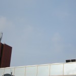 平成26年1月8日　札幌事務所から見た空